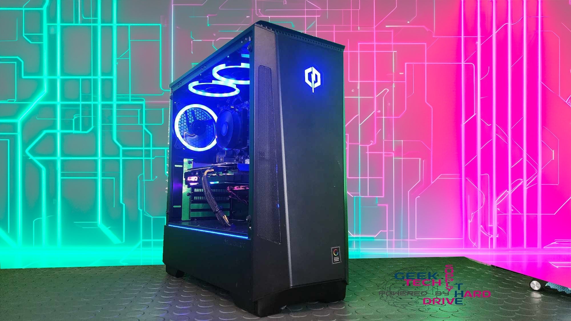 Cyberpower C Series Gaming Desktop Ryzen 3 2300X GTX 1660 8GB DDR4 500GB SSD + 1TB HDD Wifi - Geek Tech