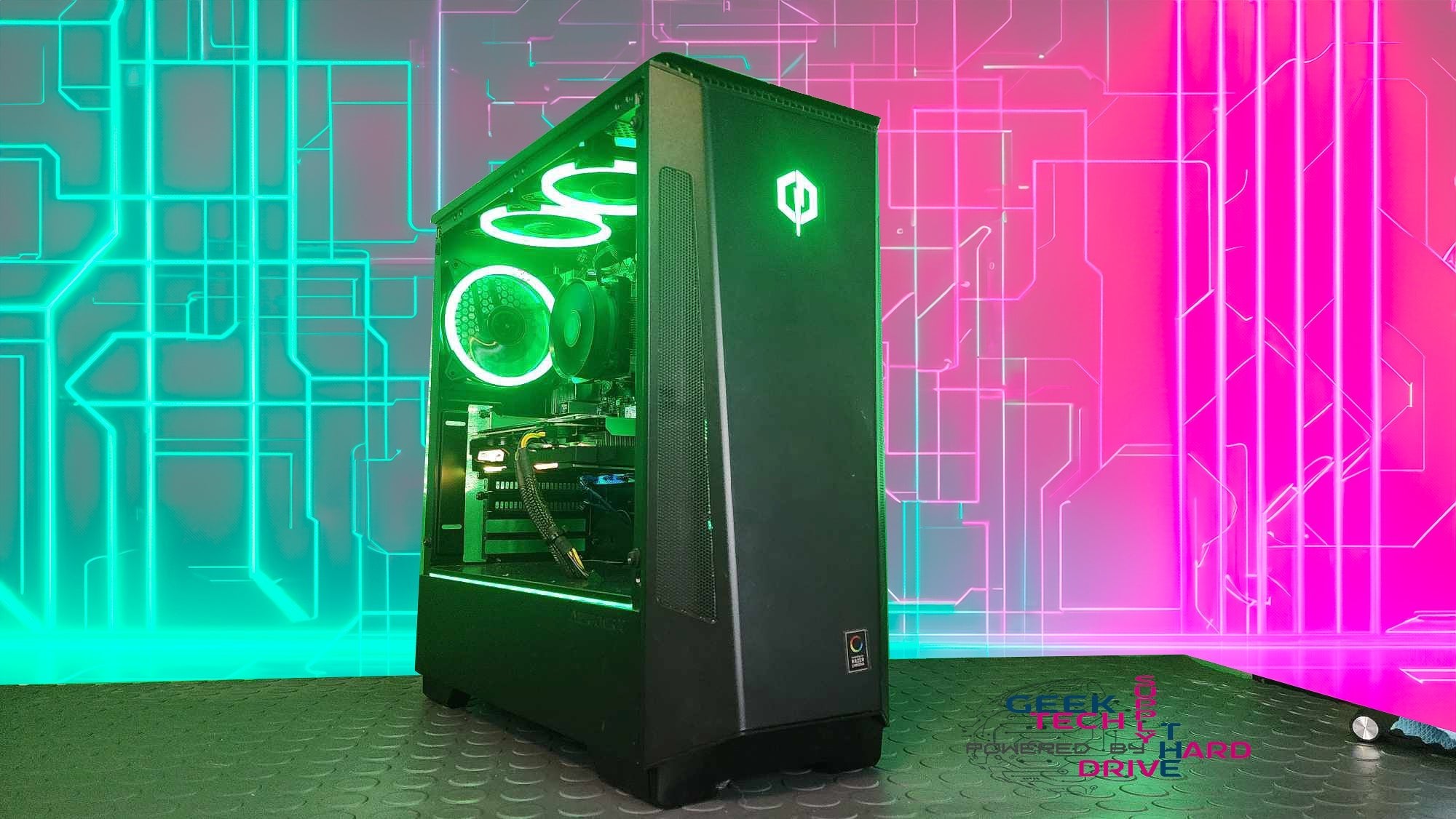 Cyberpower C Series Gaming Desktop Ryzen 3 2300X GTX 1660 8GB DDR4 500GB SSD + 1TB HDD Wifi - Geek Tech