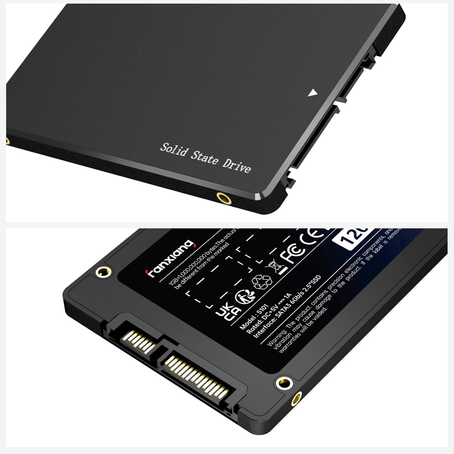 Fanxiang S101 500GB SSD SATA III 6Gb/s 2.5" Internal Solid State Drive, Read Speed up to 550MB/sec - Geek Tech