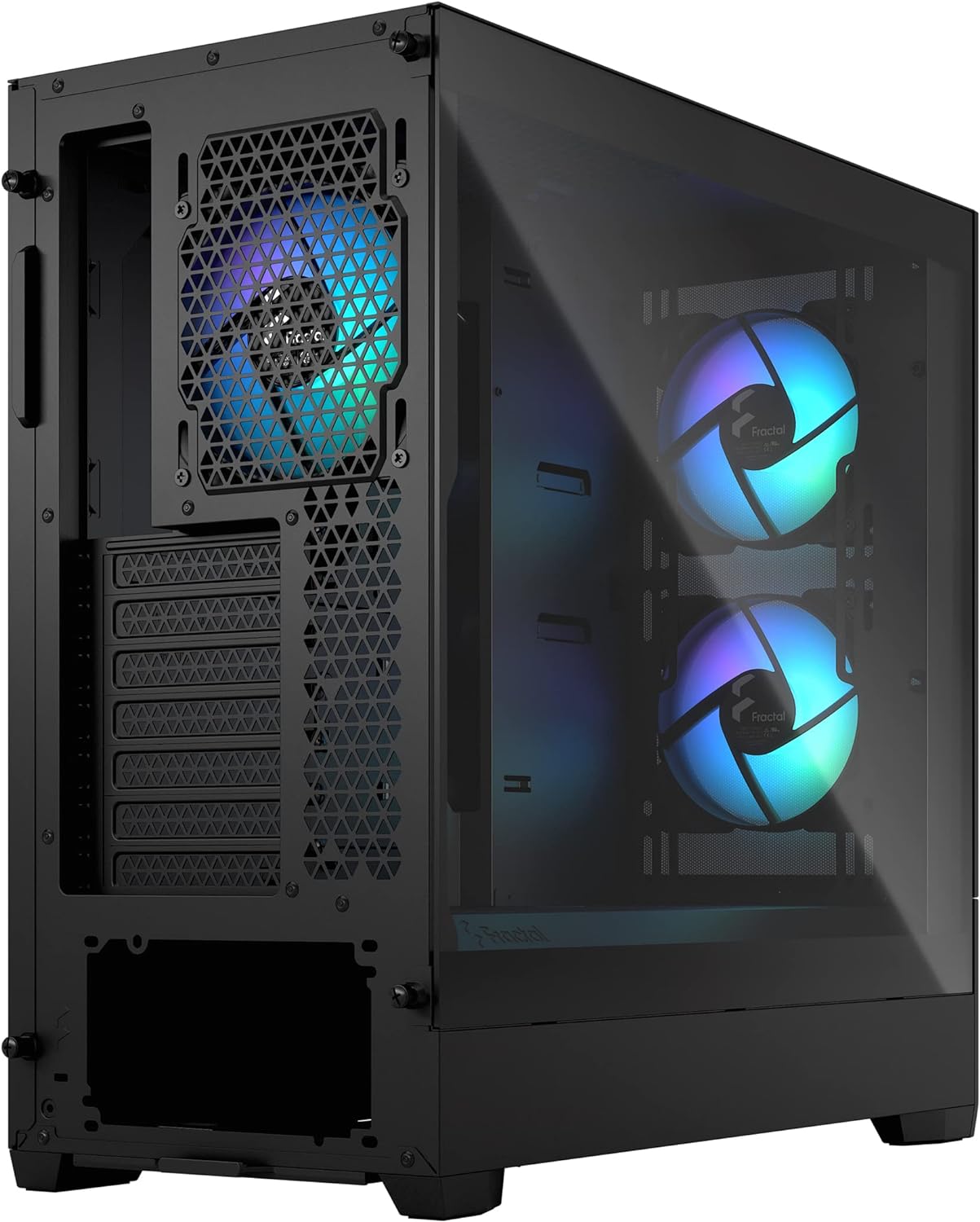 Fractal Design Pop Air RGB Black Tempered Glass Clear Tint - Geek Tech