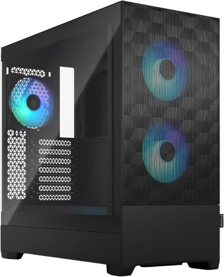 Fractal Design Pop Air RGB Black Tempered Glass Clear Tint - Geek Tech