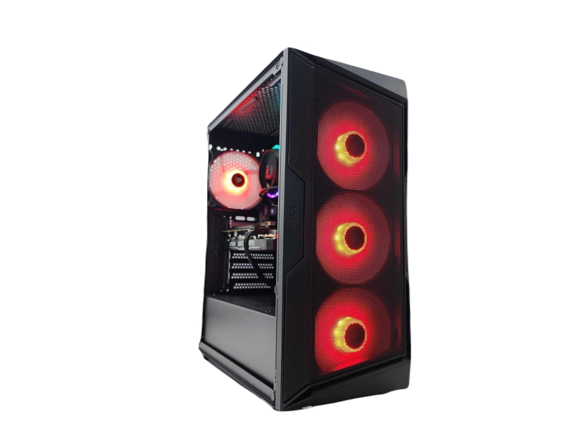 Gaming Desktop PC Computer Ryzen 7 7800X3D NVIDIA RTX 5060 1TB SSD 16GB DDR5 AX61 Black A620 - Geek Tech