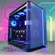 Gaming PC i5-12400f RTX 4060 Ti v2 16gb 1tb NVMe 16GB DDR4 AIO Montech Mesh Blue - Geek Tech