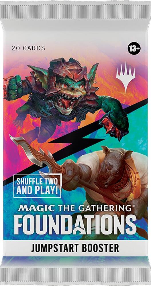 Magic The Gathering CCG: Foundations Jumpstart Booster Pack - Geek Tech