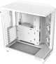 NZXT H6 Flow CC - H61FW - 01 Includes 3 x 120mm Fans White Case - Geek Tech