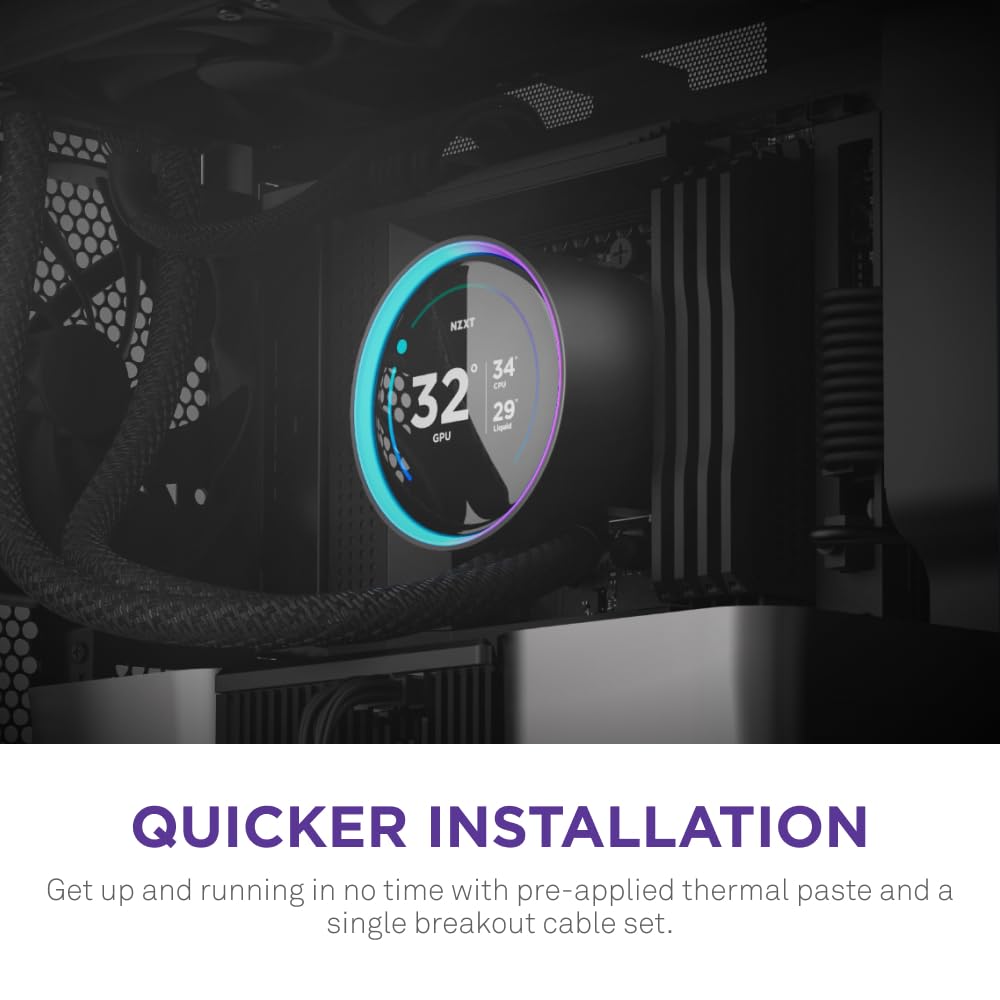 NZXT Kraken Elite 360 - AIO CPU Liquid Cooler - 360mm Radiator - Geek Tech