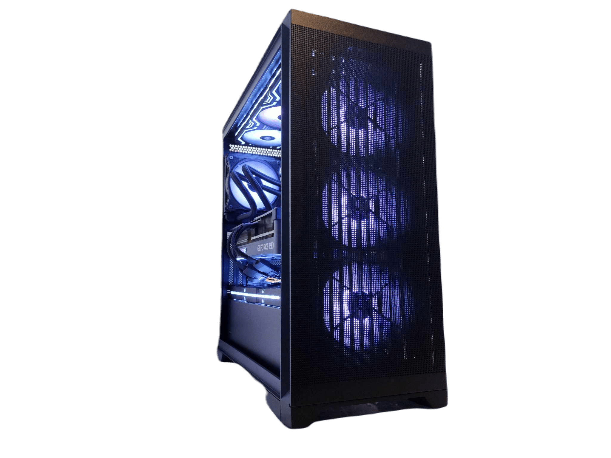 Pinnacle Gaming PC Ryzen 7 7800X3D RTX 4090 2TB SSD 64GB DDR5 WiFi Bluetooth - Geek Tech