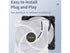 SAMA IMW3IN1 ARGB 3 - in - 1 120mm Fan Kit White - Geek Tech