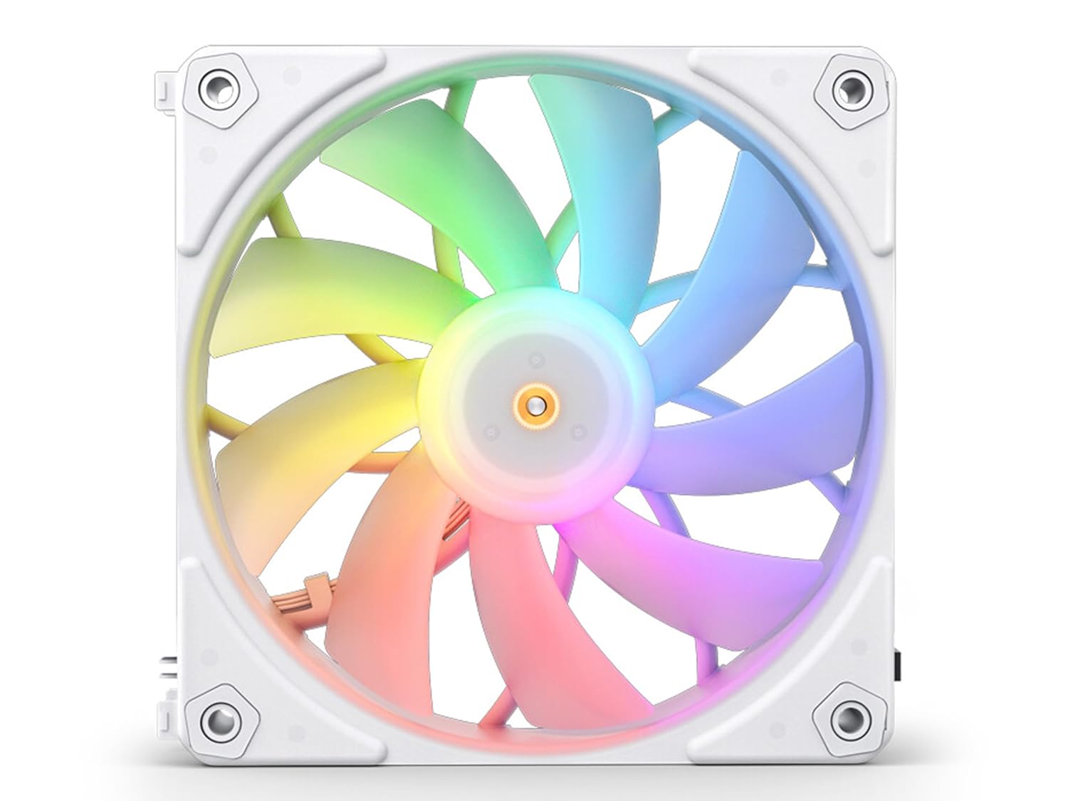 SAMA UF1203W ARGB 3 - in - 1 120mm Fan Kit White - Geek Tech