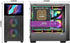 SAMA V - Play Black Gaming Mid Tower Computer Case w/ 8in LCD Display - Geek Tech