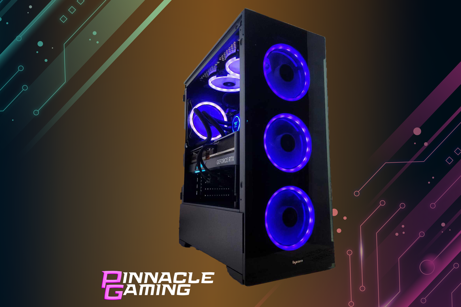 Computadora de escritorio para juegos Pinnacle i7-13700K NVIDIA GeForce RTX 4080 SUPER SSD M2 de 2 TB 32 GB DDR5 VR RGB Vog 