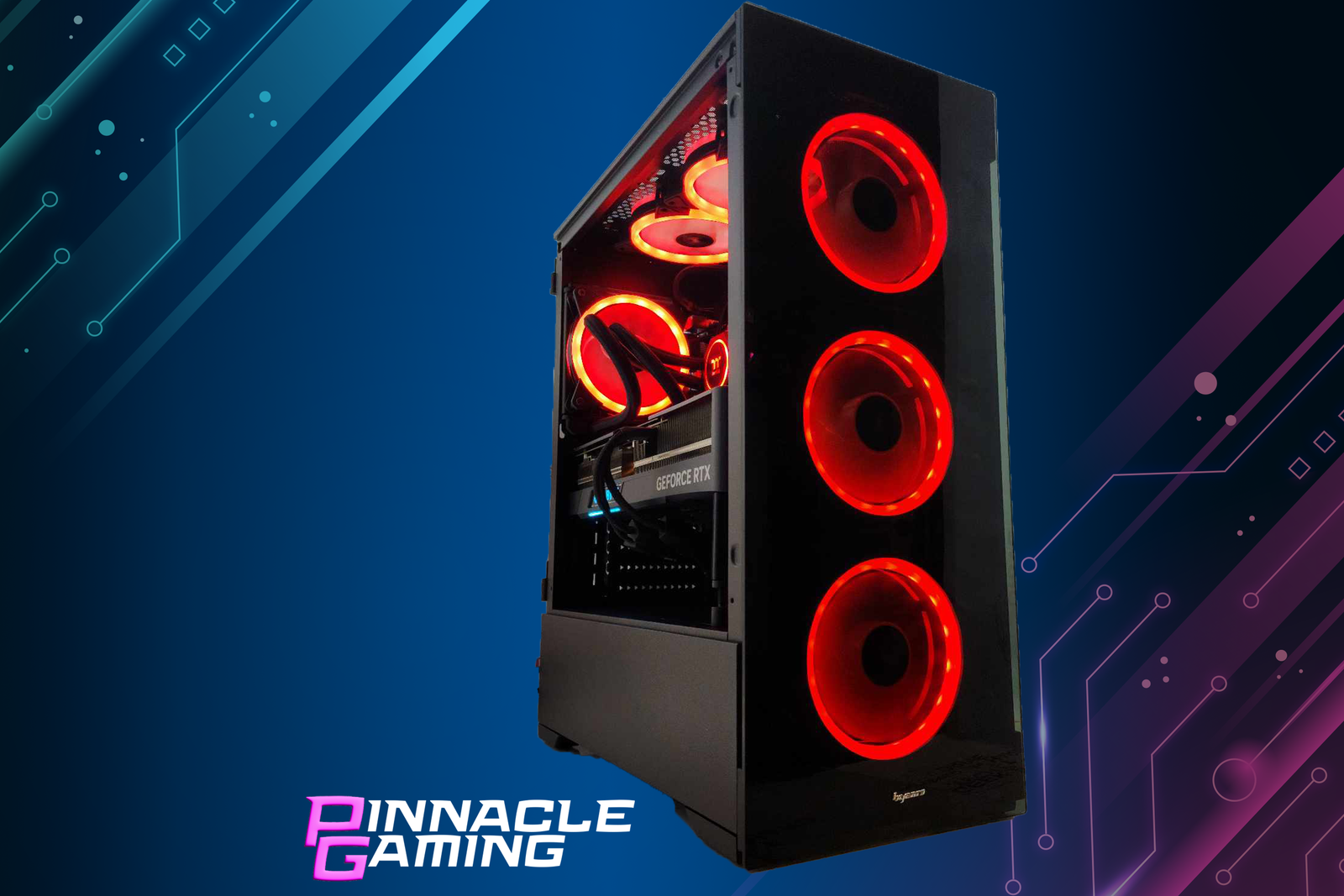 Computadora de escritorio para juegos Pinnacle i7-13700K NVIDIA GeForce RTX 4080 SUPER SSD M2 de 2 TB 32 GB DDR5 VR RGB Vog 