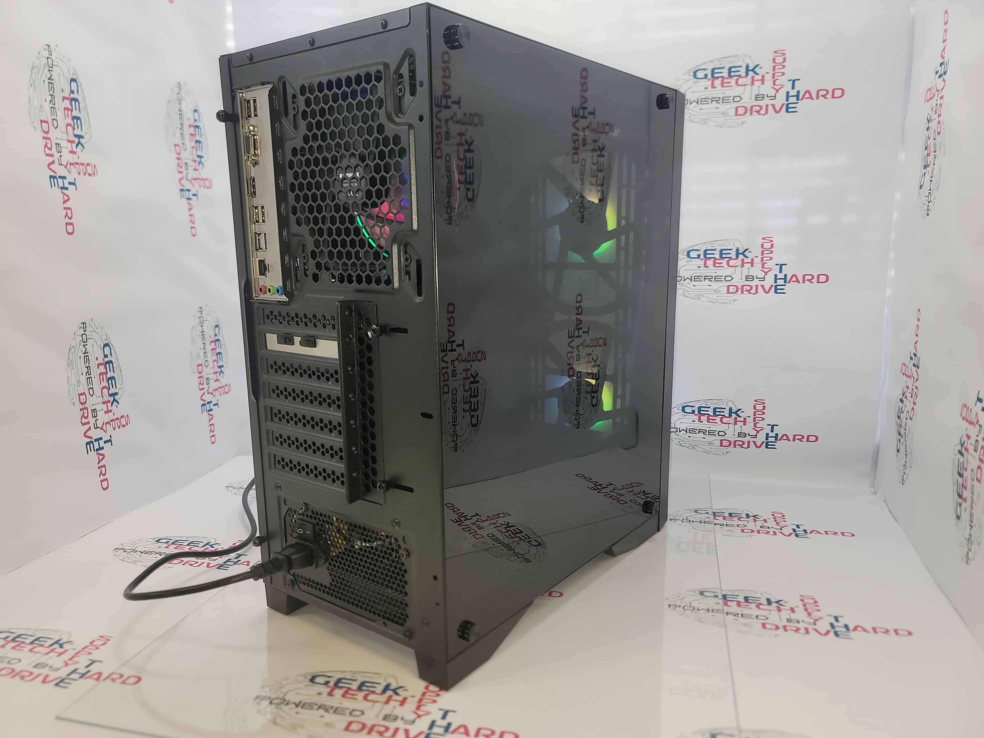 Gaming Custom Desktop Computer i7 NVIDIA GTX 1660 SUPER SSD 128GB HDD 1TB 16gb X6 H8