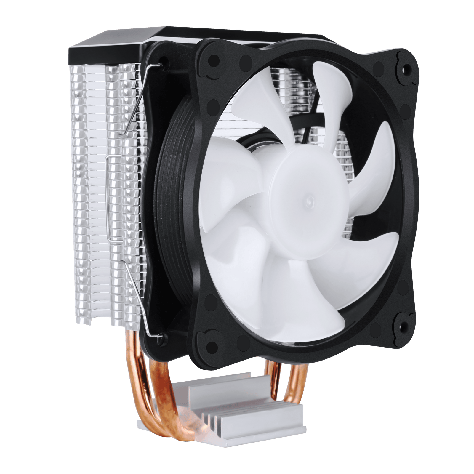 SAMA KA200 Air Fan CPU Cooler RGB Intel LGA 775 1150 1151 1155 1156 1200 1366 1700 Black - Geek Tech