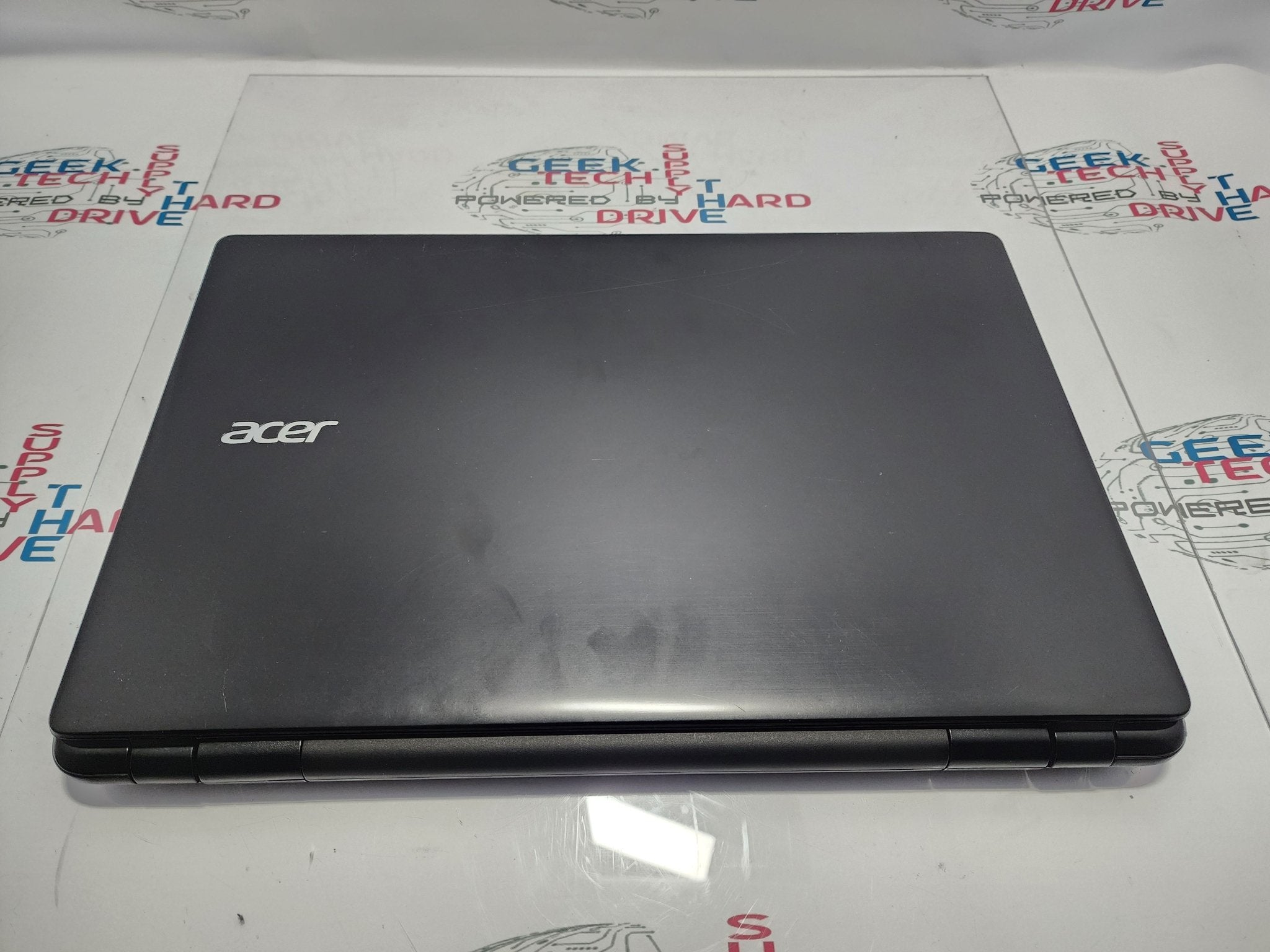 Acer Aspire E5-521 Black Laptop Windows 11 - E5-6110 Quad - 500gb SSD - 12gb RAM | B Grade - Geek Tech