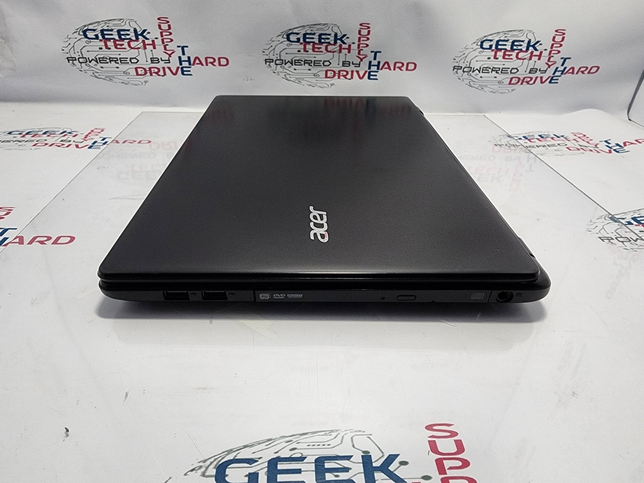 Acer Aspire E5-521 Black Laptop Windows 11 - E5-6110 Quad - 500gb SSD - 12gb RAM | B Grade - Geek Tech