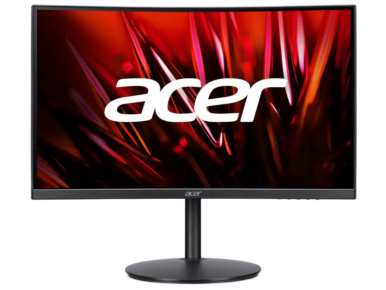 Acer EI242QR Sbiiphx 23.6" 1200R 16:9 Curved Full HD (1920 x 1080) 165hz Premium Gaming Monitor - Geek Tech