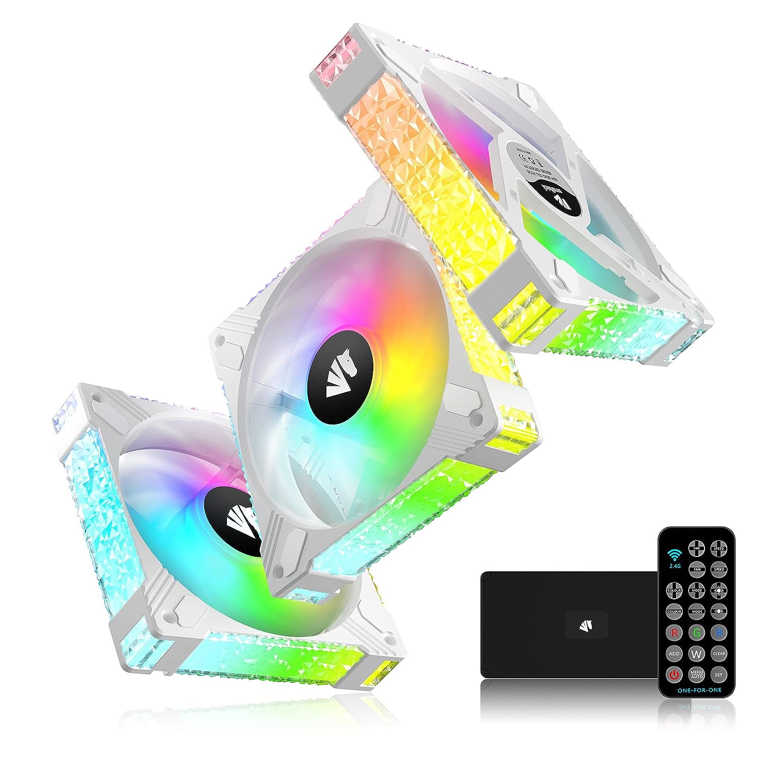 Asiahorse FS-S001 RGB Fan (3 Pack) - Geek Tech