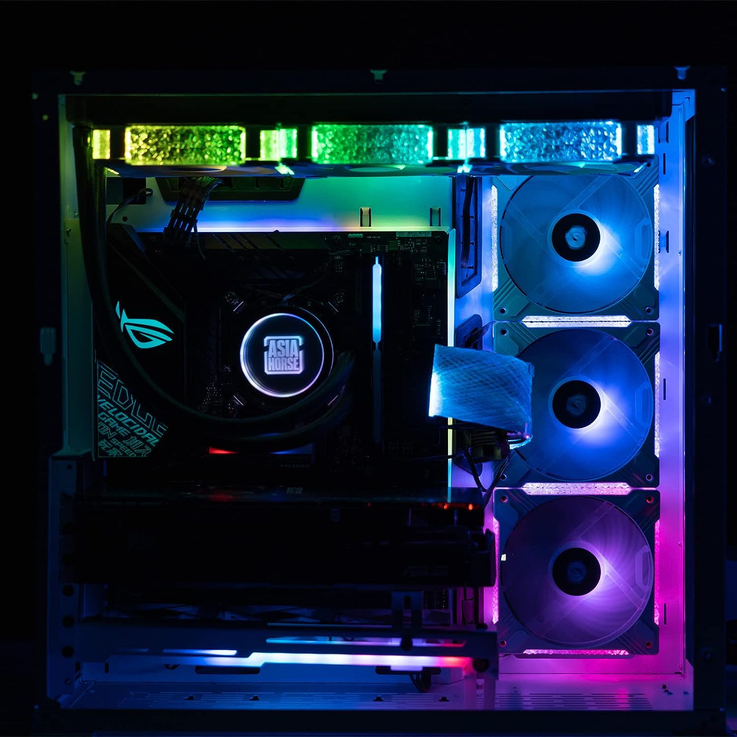 Asiahorse FS-S001 RGB Fan (5 Pack) - Geek Tech