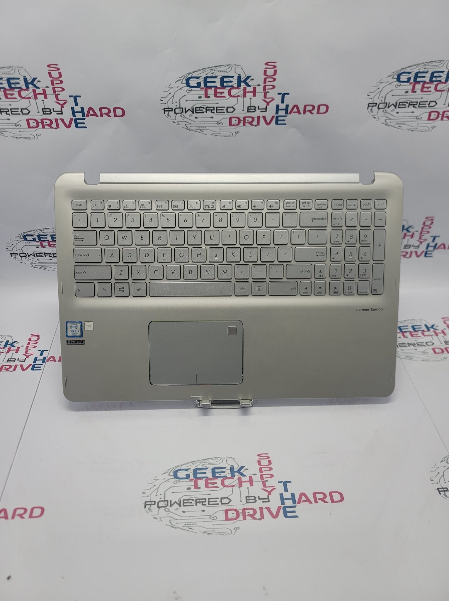 Asus Q504U Palmrest Keyboard Touchpad 13NB0BZ2P02211-1 13NB0BZ0AP011 OKNB0-662SUS00 | B Grade - Geek Tech