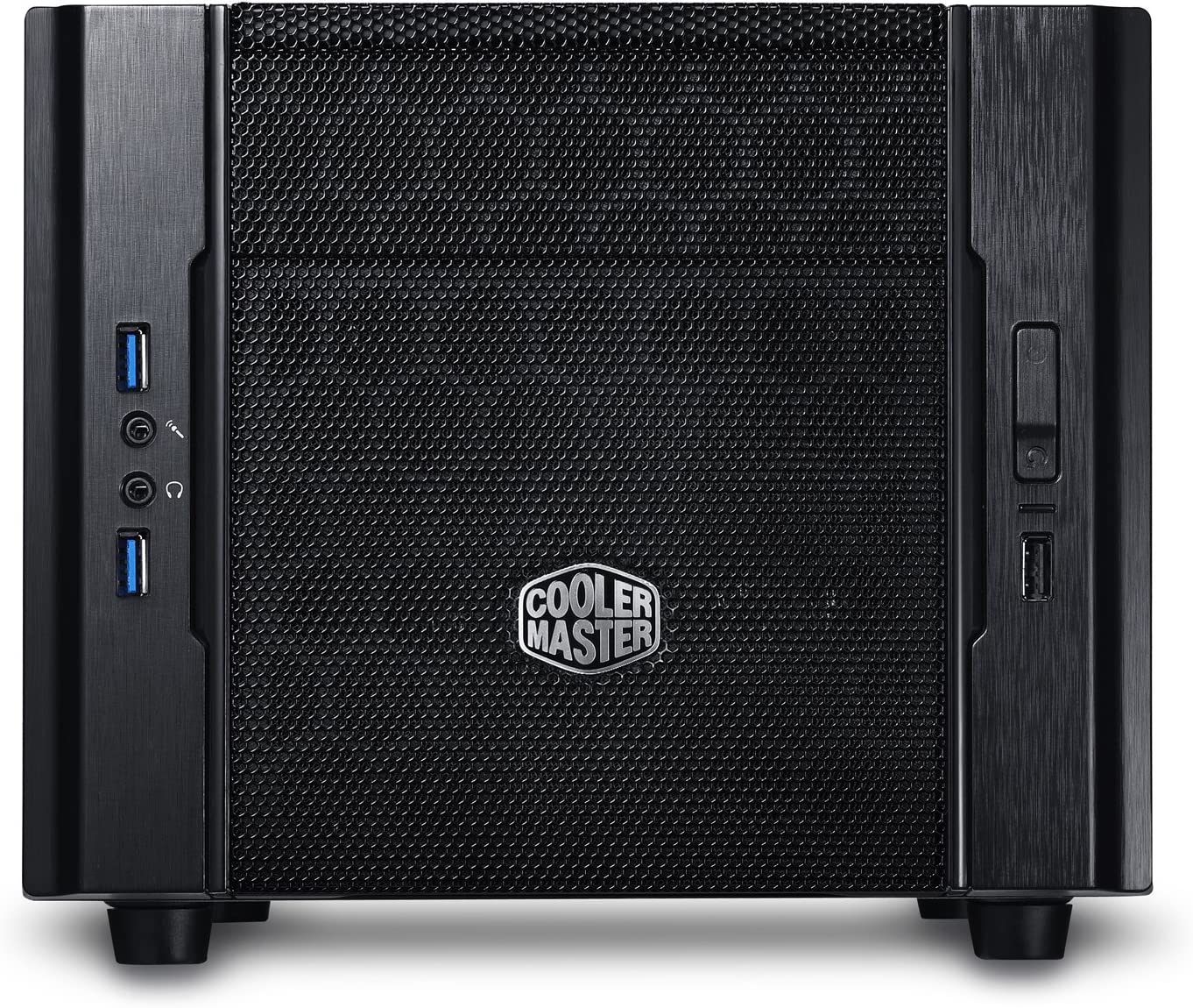Cooler Master RC-130-KKN1 Elite 130 - Mini-ITX Computer Case with Mesh Front Panel and Water Cooling Support - Geek Tech