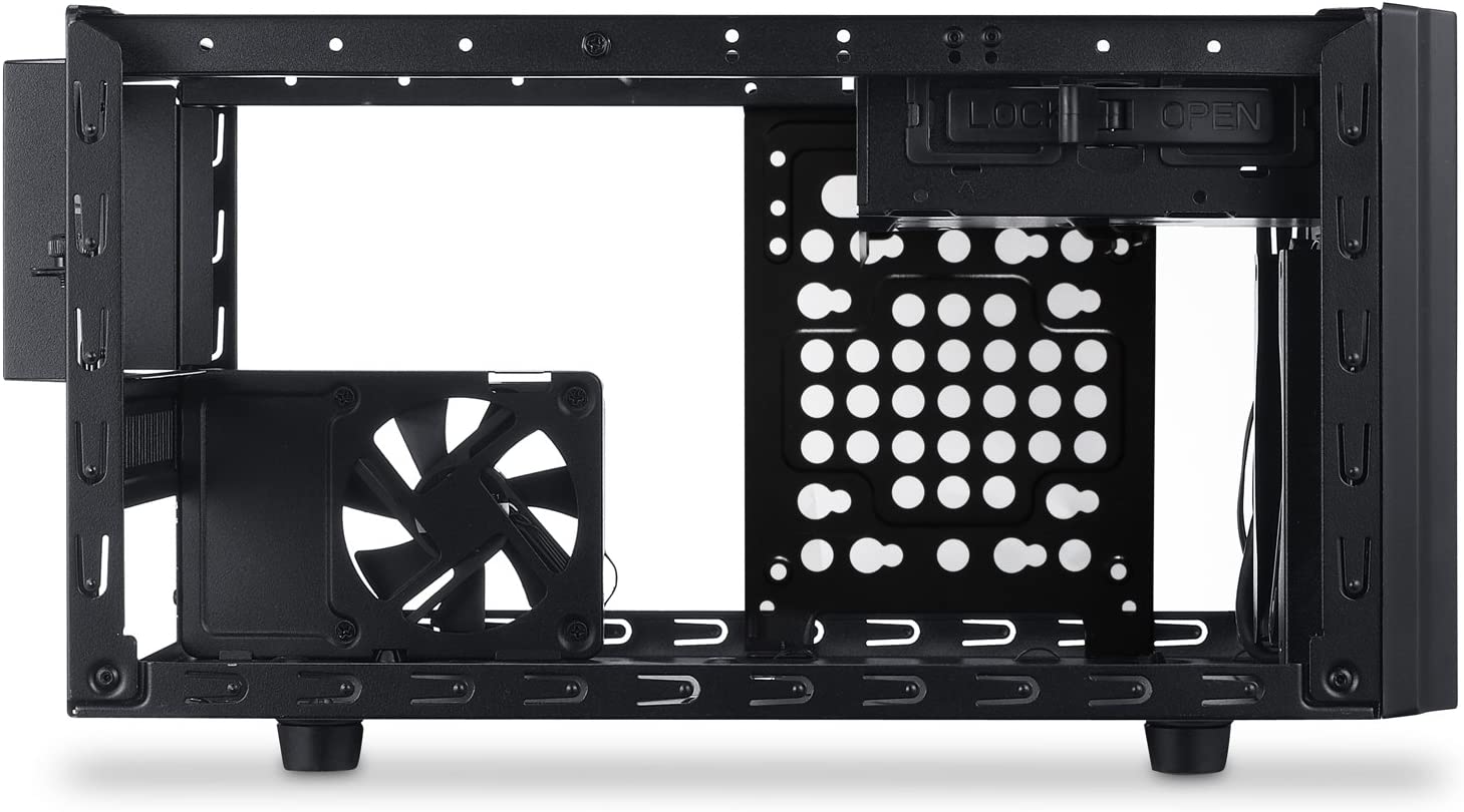 Cooler Master RC-130-KKN1 Elite 130 - Mini-ITX Computer Case with Mesh Front Panel and Water Cooling Support - Geek Tech