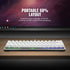 Cooler Master SK620 60% Silver/White Mechanical Low Profile Gaming Keyboard SK-620-SKTL1-US - Geek Tech