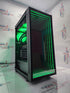 Custom Gaming Desktop PC Computer i5 NVIDIA RTX 3060 Ti SSD 1TB 2TB 16GB 32GB 64GB RGB WiFi Water Black Optillusion H7 - Geek Tech