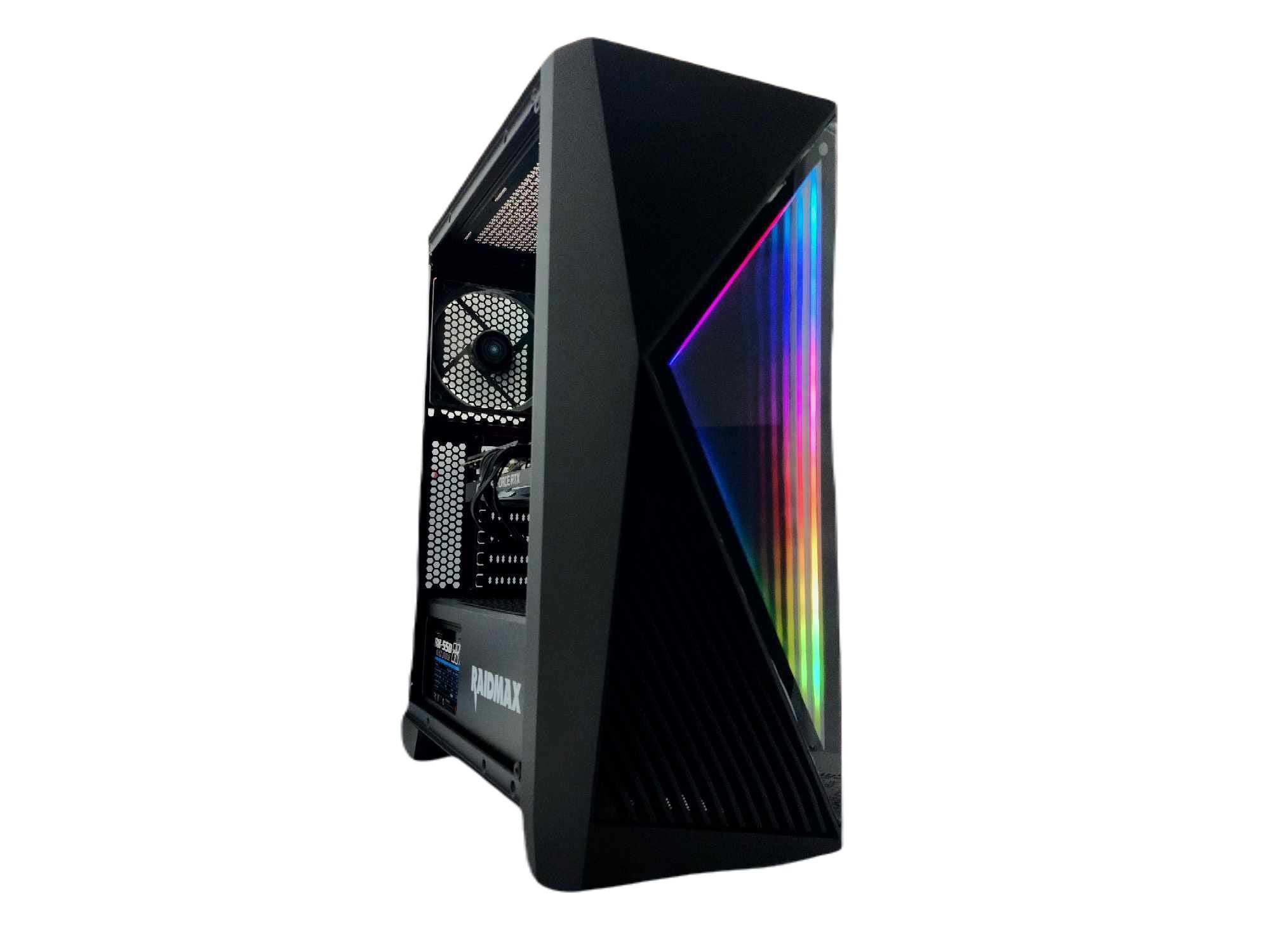 Custom Gaming Desktop PC Ryzen 3 Quad-Core 1TB SSD RTX 2060 16gb Black S811 A520 - Geek Tech