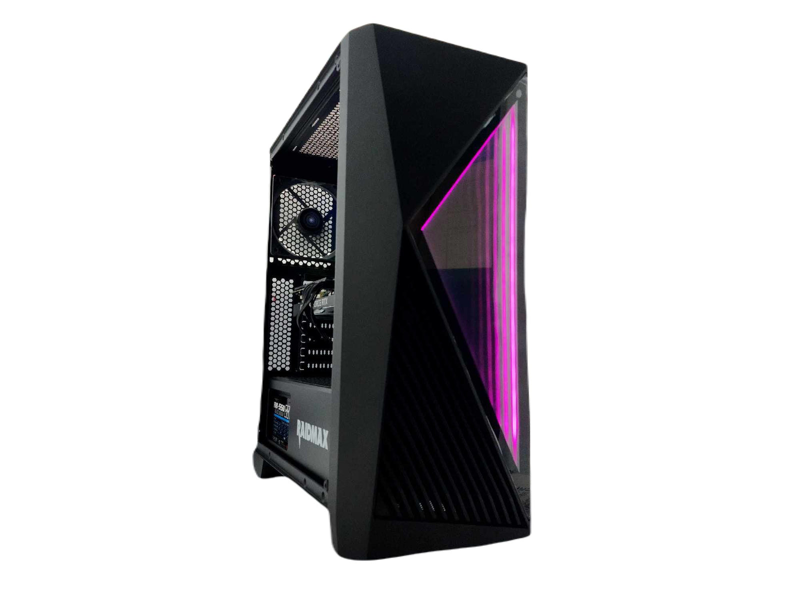 Custom Gaming Desktop PC Ryzen 3 Quad-Core 1TB SSD RTX 2060 32gb Black S811 A520 - Geek Tech