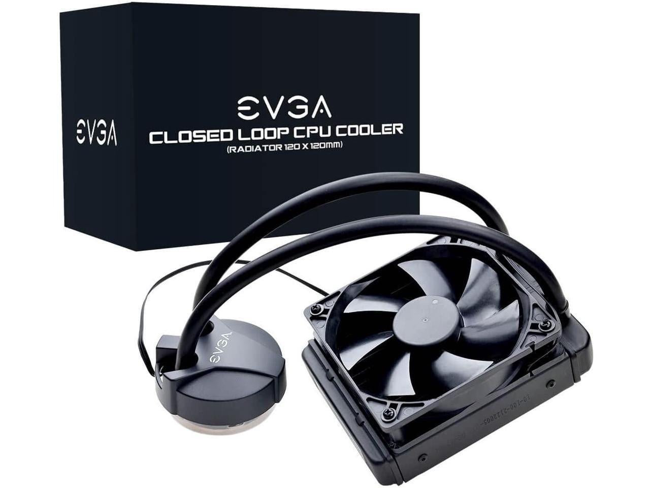 EVGA Fan 400-HY-CL11-V1 CLC120 CL11 Liquid/Water CPU Cooler - Geek Tech