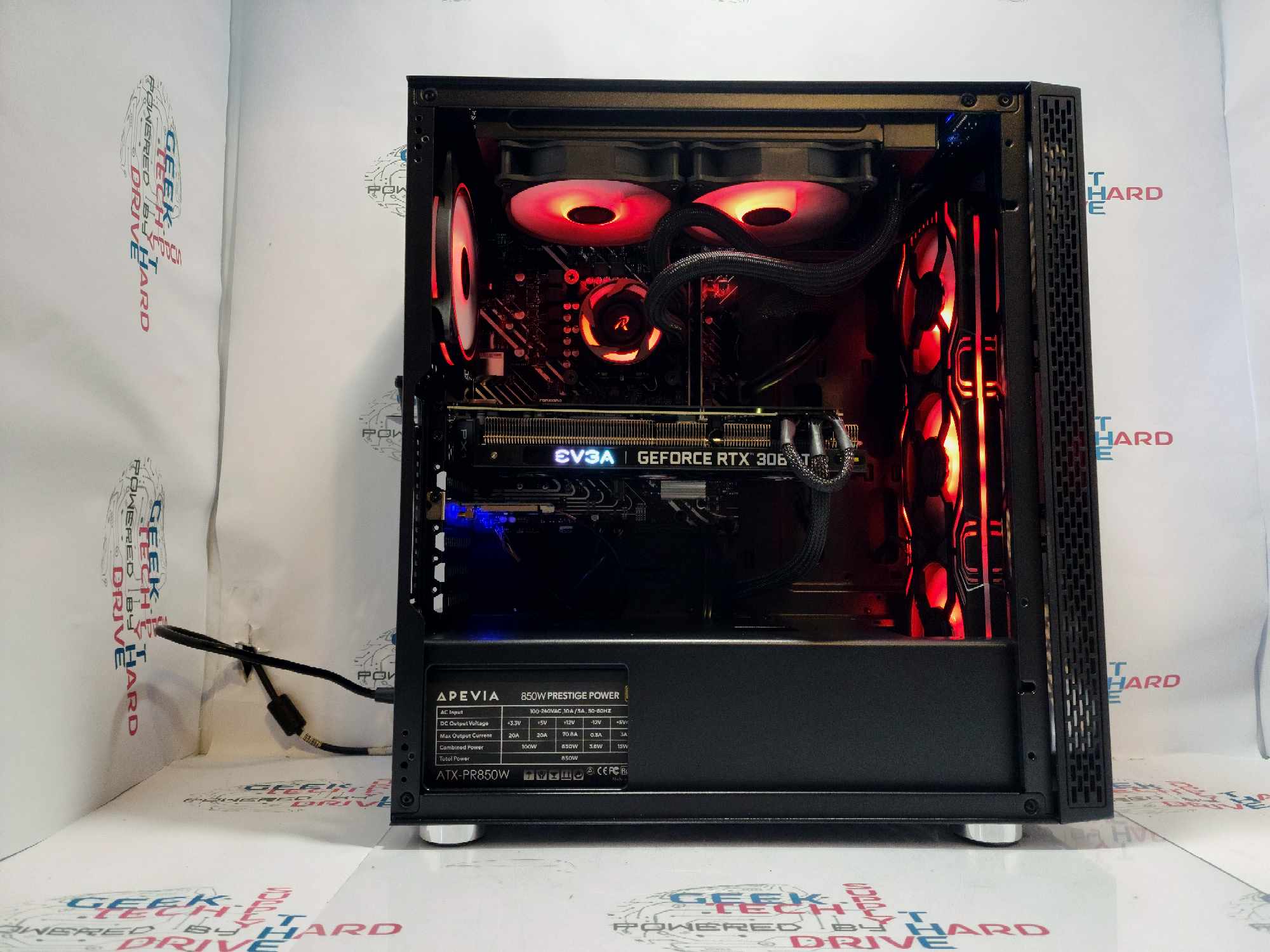 Gaming Custom Gaming PC i9 NVIDIA GeForce RTX 3080 Ti 500gb SSD 1tb HDD 32GB RAM - Geek Tech