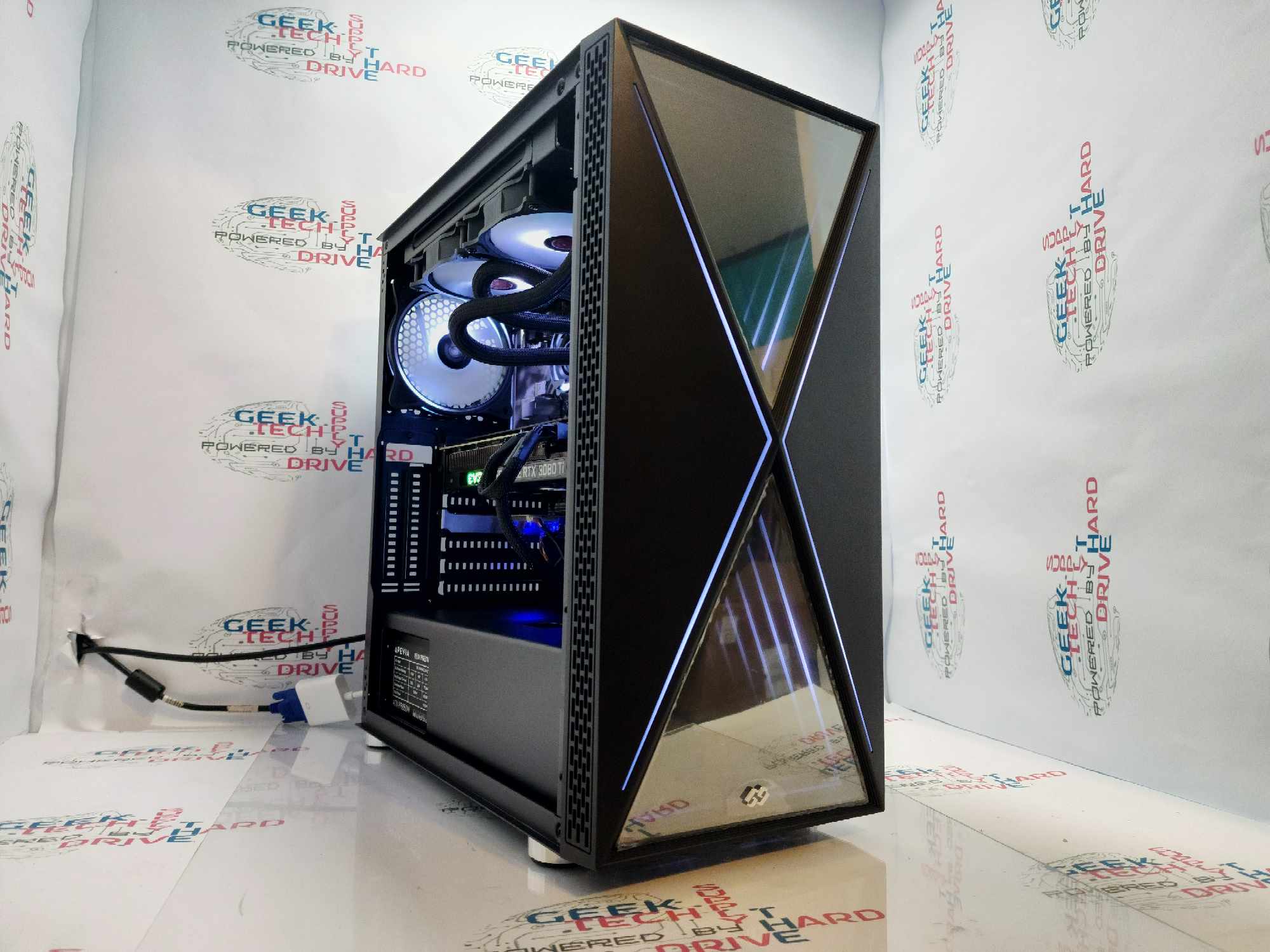 Gaming Custom Gaming PC i9 NVIDIA GeForce RTX 3080 Ti 500gb SSD 1tb HDD 32GB RAM - Geek Tech