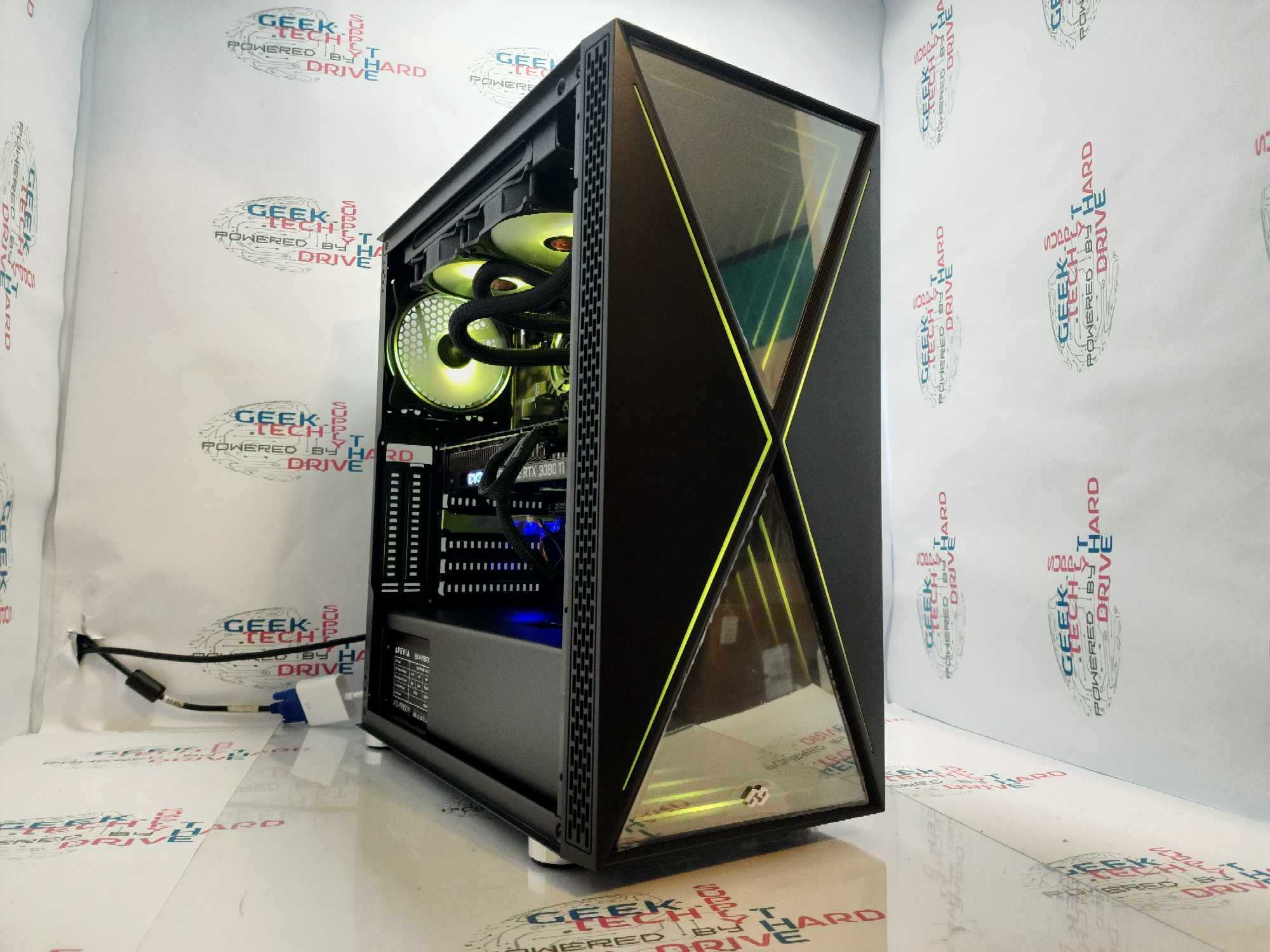 Gaming Custom Gaming PC i9 NVIDIA GeForce RTX 3080 Ti 500gb SSD 1tb HDD 32GB RAM - Geek Tech