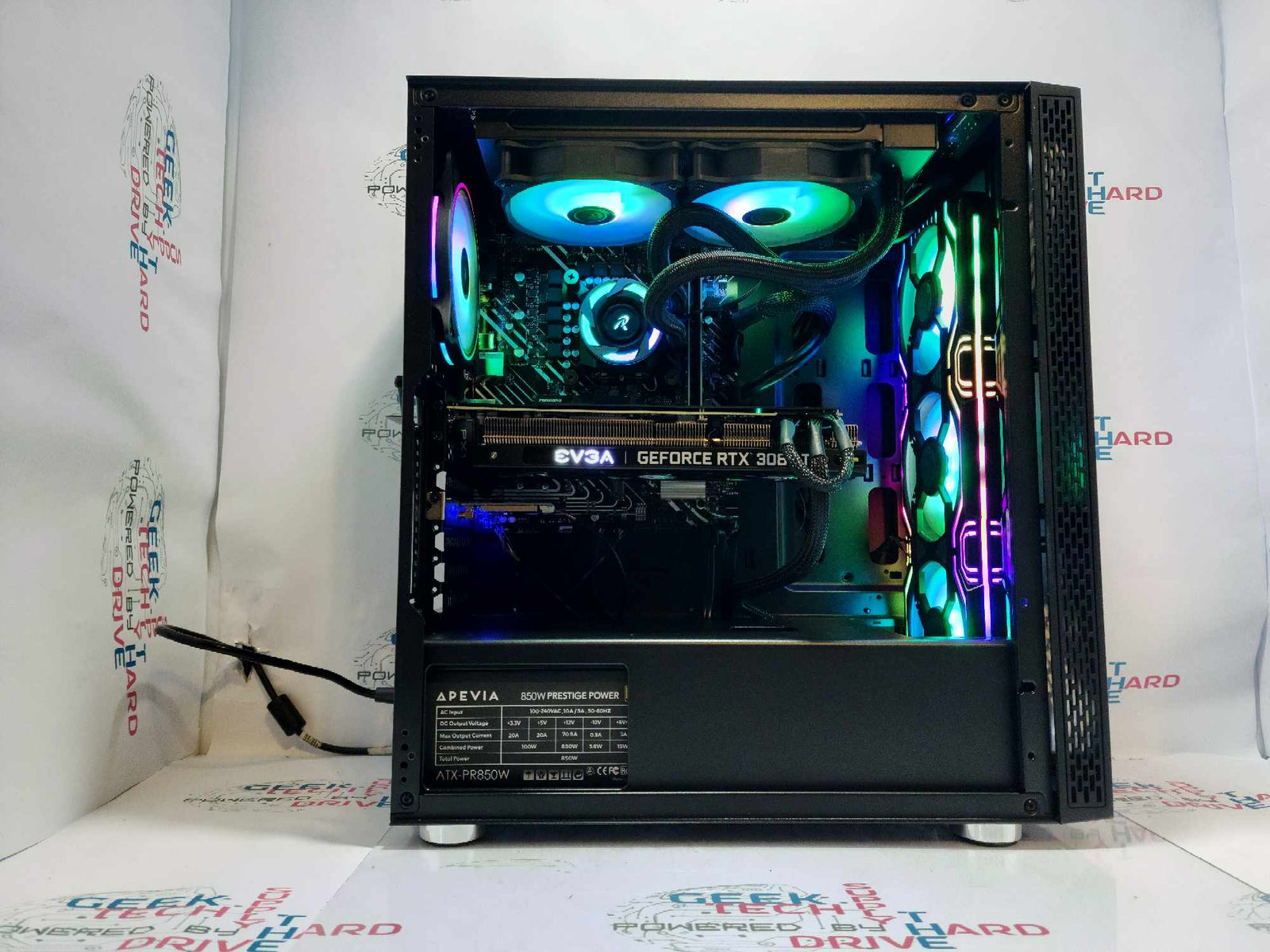 Gaming Custom Gaming PC i9 NVIDIA GeForce RTX 3080 Ti 500gb SSD 1tb HDD 32GB RAM - Geek Tech