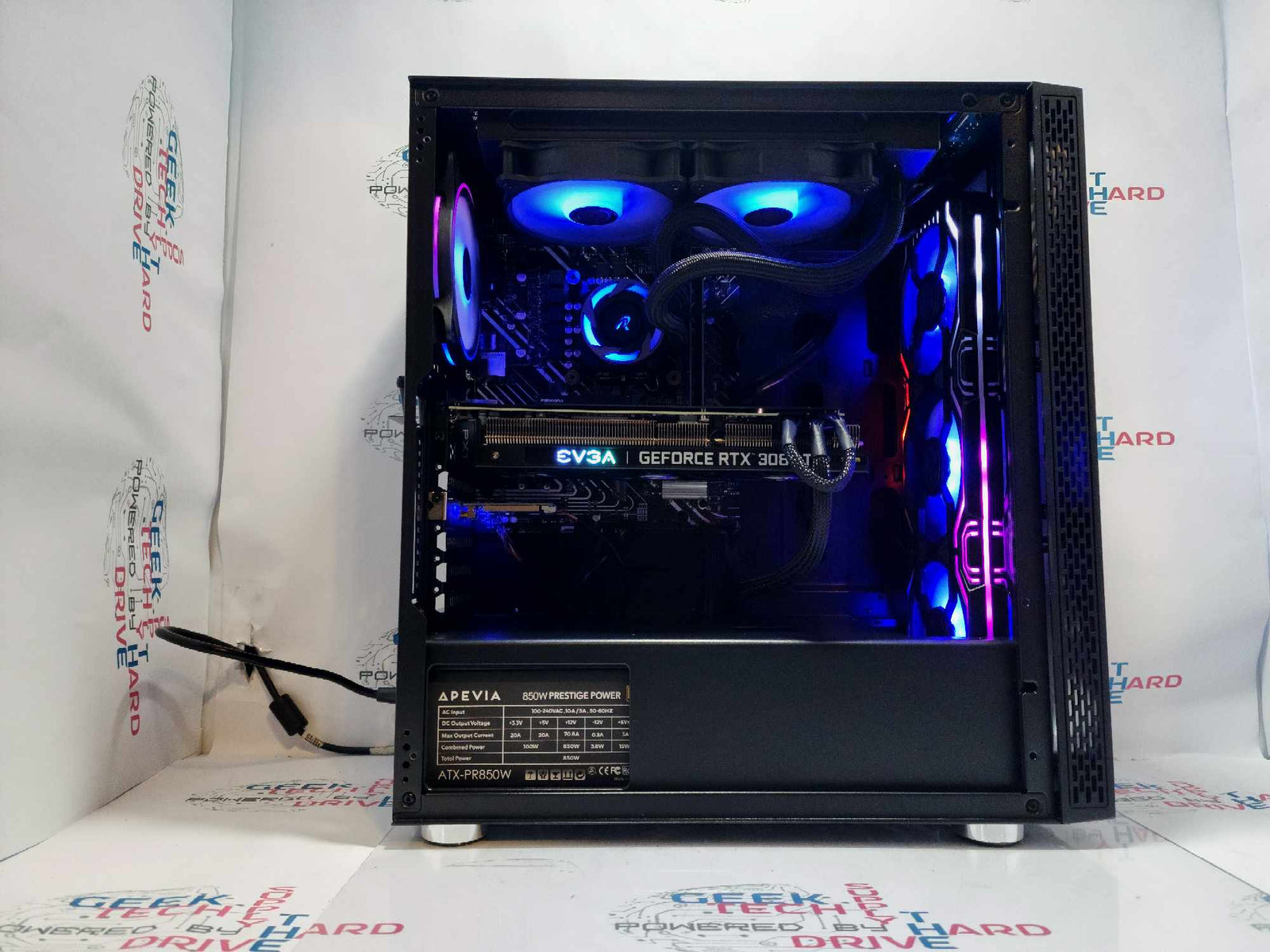 Gaming Custom Gaming PC i9 NVIDIA GeForce RTX 3080 Ti 500gb SSD 1tb HDD 32GB RAM - Geek Tech