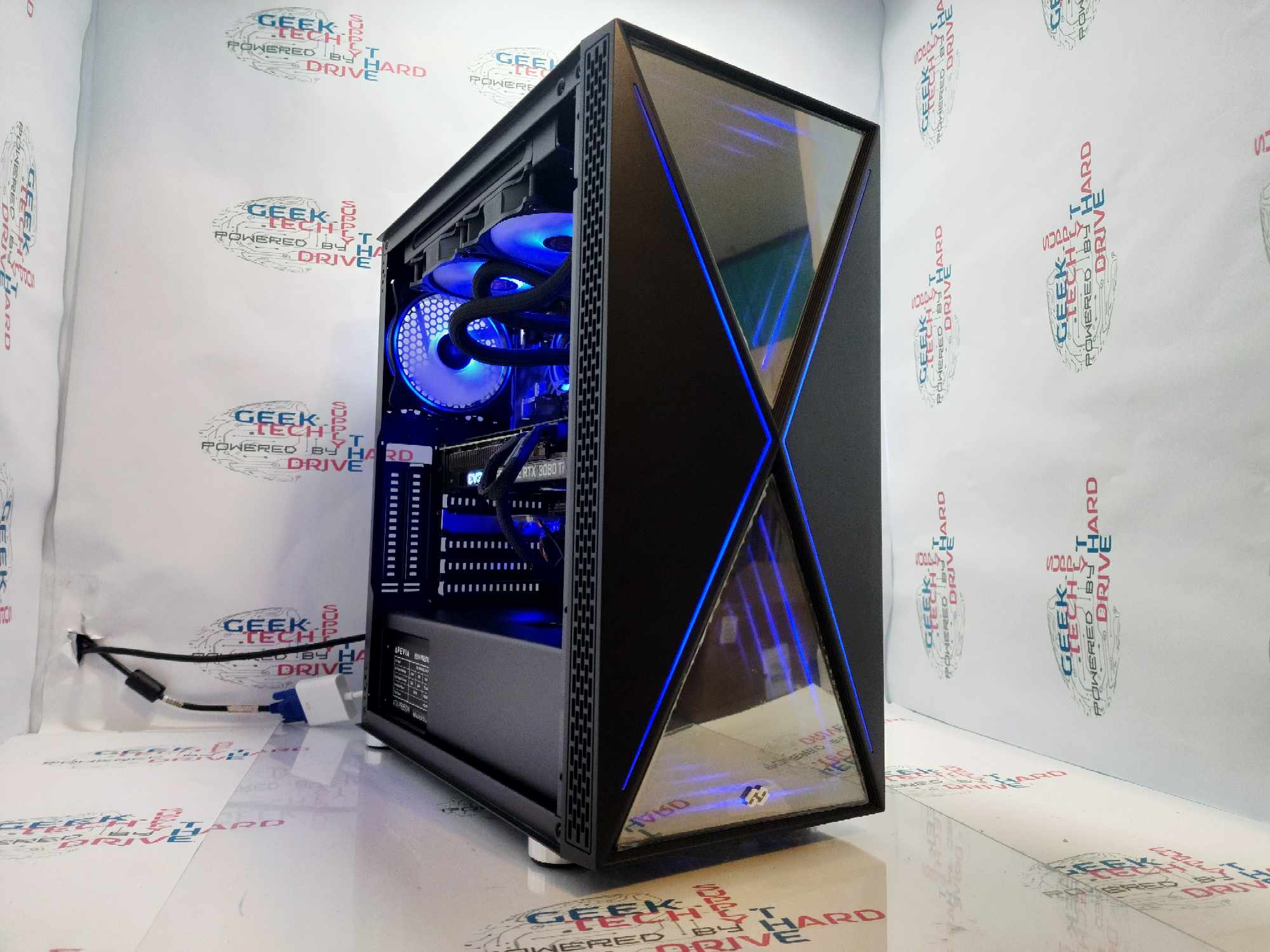 Gaming Custom Gaming PC i9 NVIDIA GeForce RTX 3080 Ti 500gb SSD 1tb HDD 32GB RAM - Geek Tech