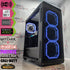 Gaming Desktop PC Computer Intel i5 NVIDIA GeForce RTX 4060 Ti 1TB SSD 32GB DDR5 Wifi Aura-P Black H610 - Geek Tech