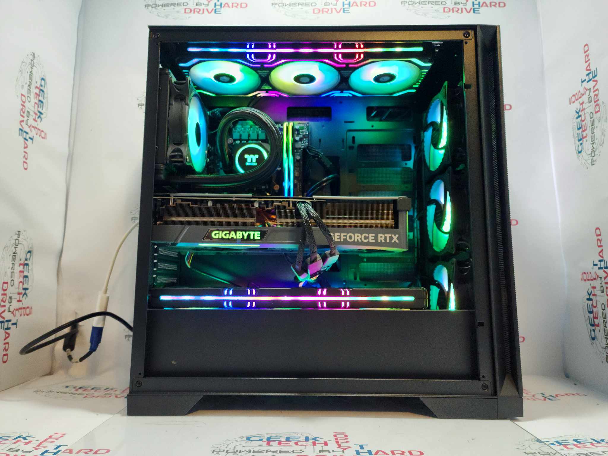 Gaming Desktop PC Computer Intel i7-13700K NVIDIA RTX 4080 1tb M2 SSD 32gb DDR5-5600 VR RGB IDX8 - Geek Tech