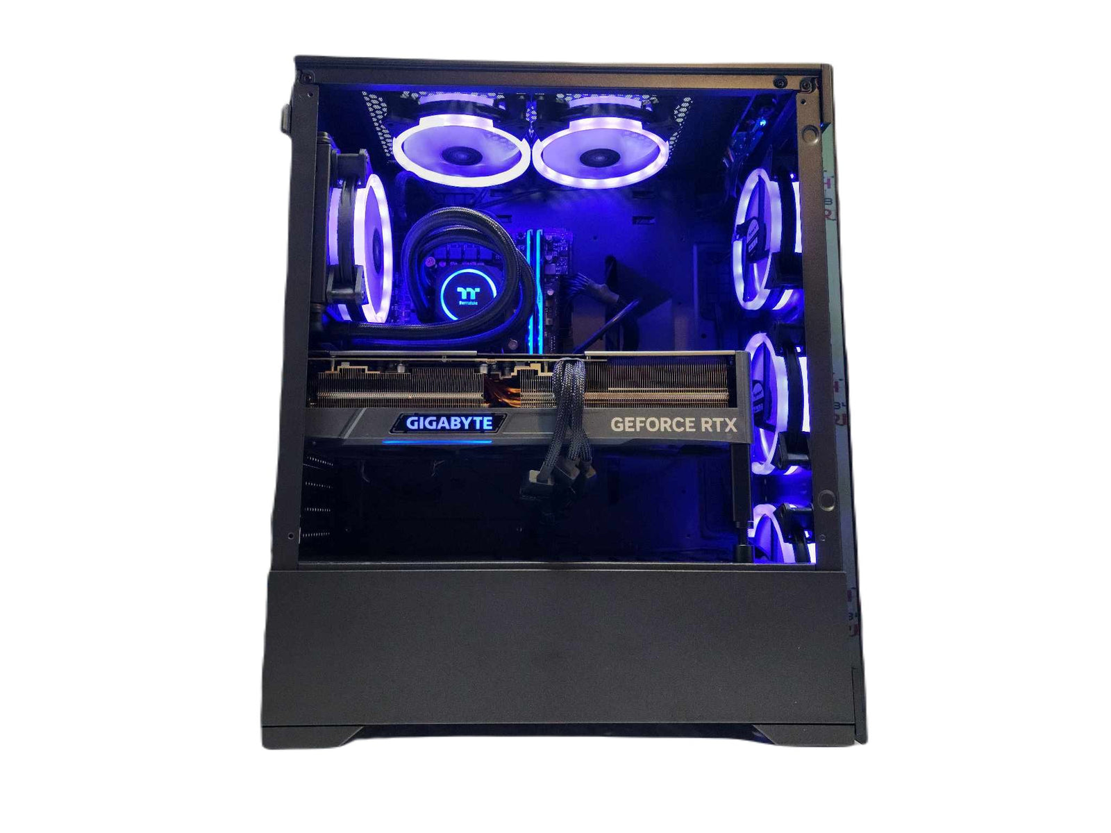 Gaming Desktop PC Computer Intel i9 NVIDIA GeForce RTX 4070 1TB SSD 16gb DDR4 VR Voguish H610 - Geek Tech