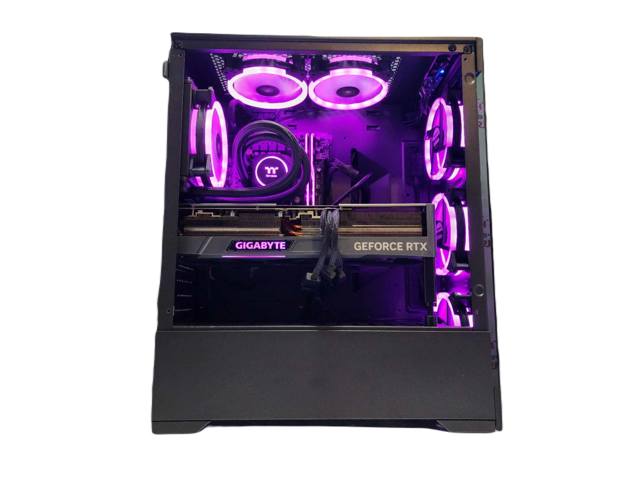 Gaming Desktop PC Computer Intel i9 NVIDIA GeForce RTX 4070 1TB SSD 16gb DDR4 VR Voguish H610 - Geek Tech