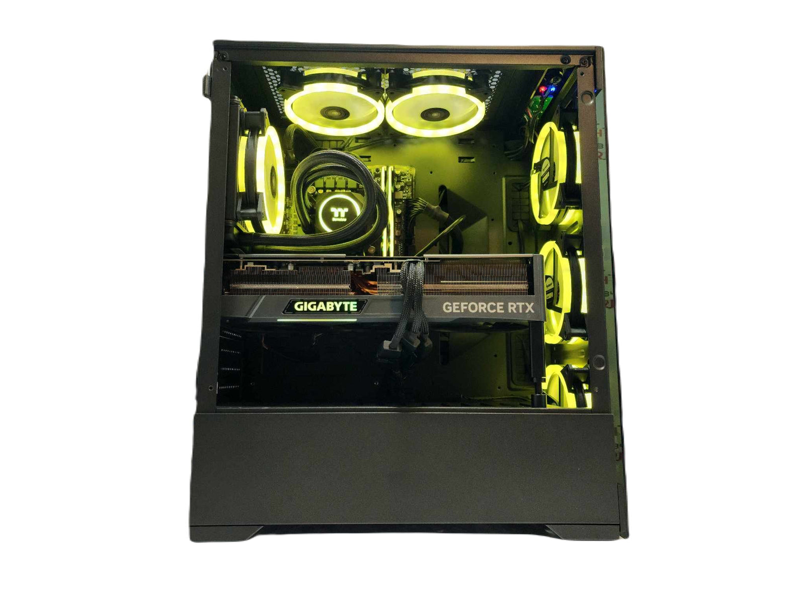 Gaming Desktop PC Computer Intel i9 NVIDIA GeForce RTX 4070 1TB SSD 16gb DDR4 VR Voguish H610 - Geek Tech