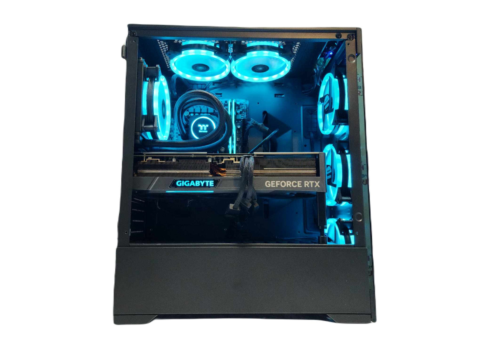 Gaming Desktop PC Computer Intel i9 NVIDIA GeForce RTX 4070 1TB SSD 16gb DDR4 VR Voguish H610 - Geek Tech