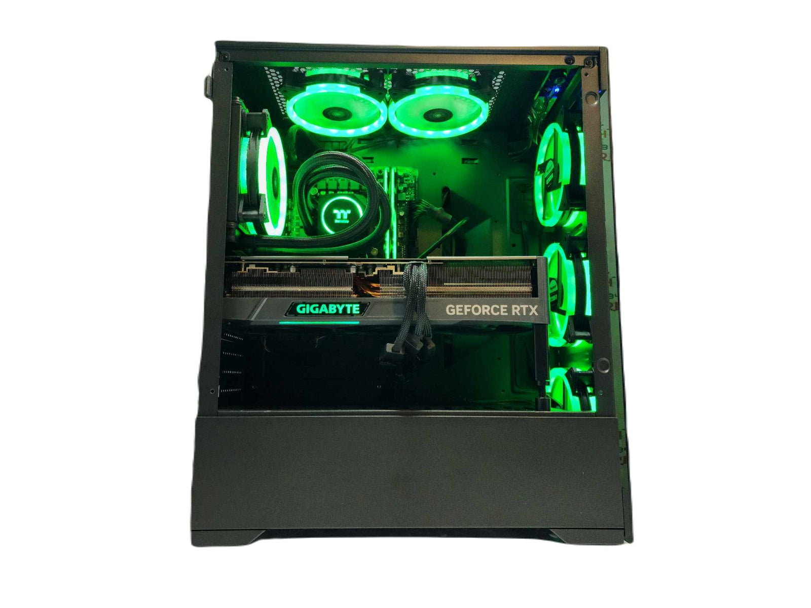 Gaming Desktop PC Computer Intel i9 NVIDIA GeForce RTX 4070 1TB SSD 16gb DDR4 VR Voguish H610 - Geek Tech