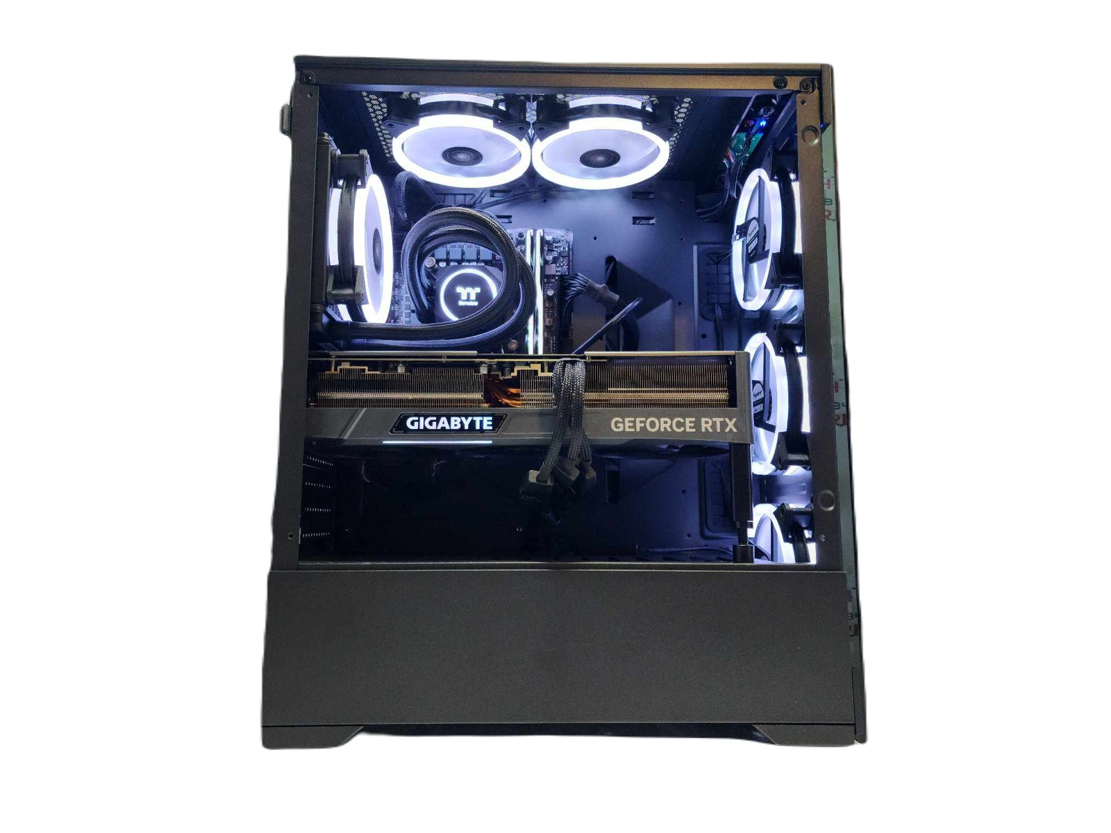 Gaming Desktop PC Computer Intel i9 NVIDIA GeForce RTX 4070 1TB SSD 16gb DDR4 VR Voguish H610 - Geek Tech