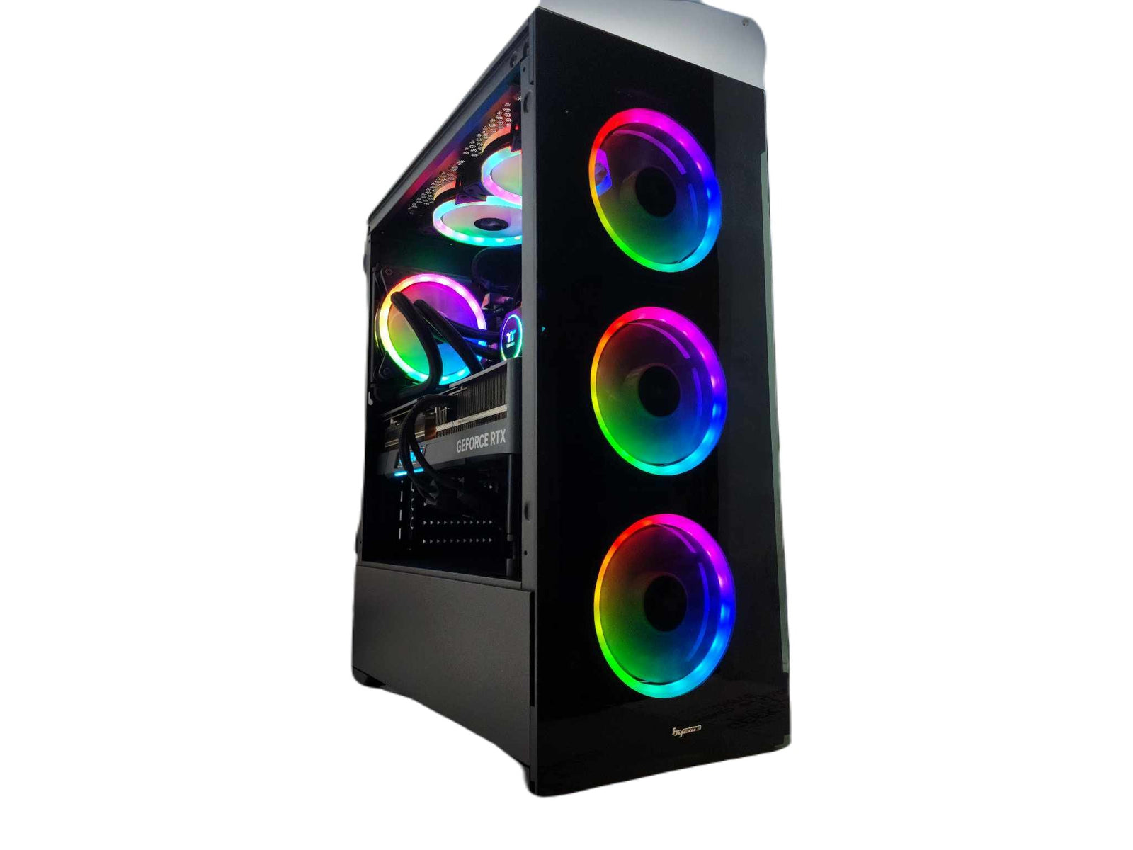 Gaming Desktop PC Computer Intel i9 NVIDIA GeForce RTX 4070 500GB SSD 2TB HDD 32gb DDR5 VR Voguish H610 - Geek Tech