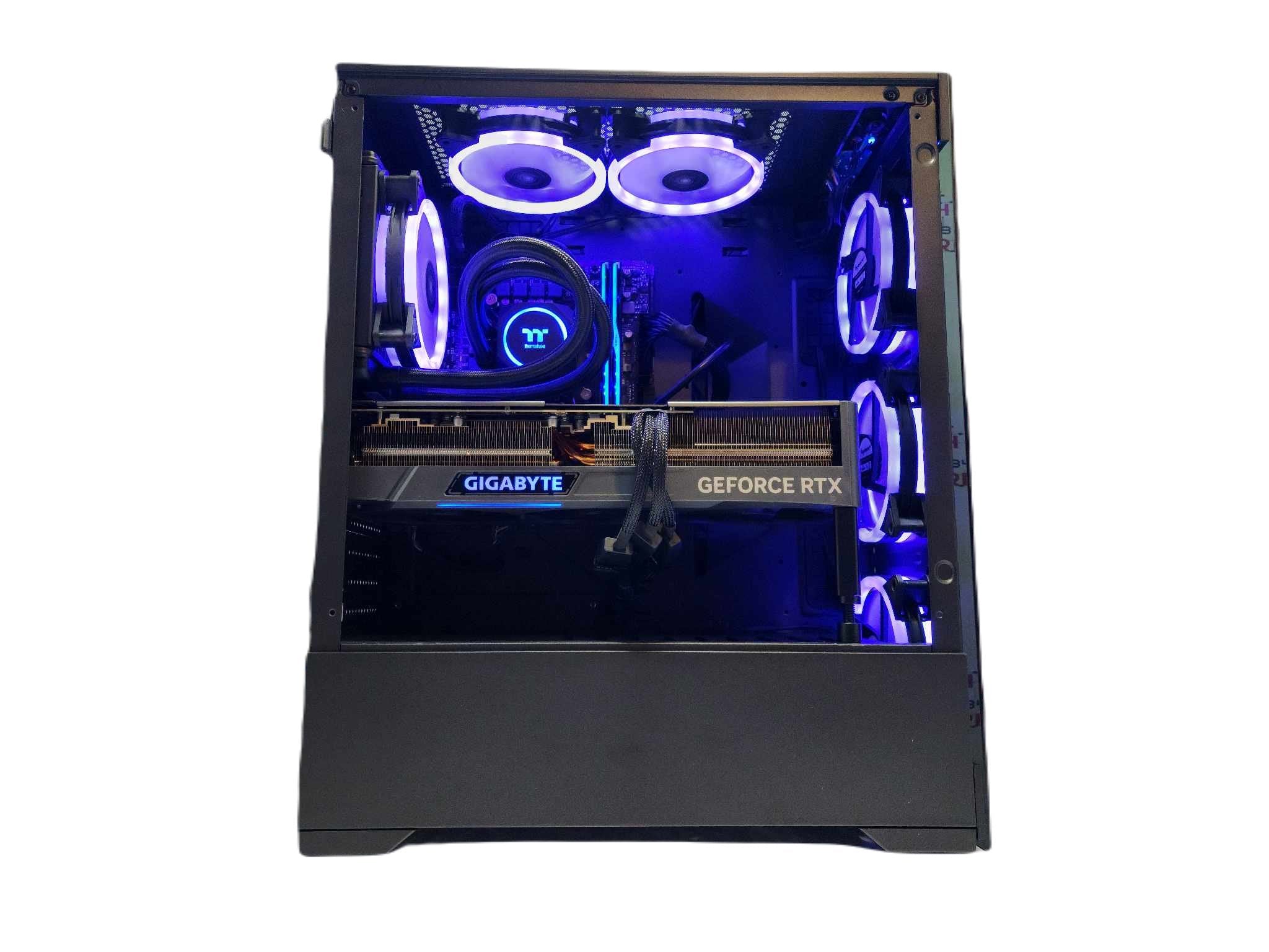 Gaming Desktop PC Computer Intel i9 NVIDIA GeForce RTX 4070 500GB SSD 2TB HDD 32gb DDR5 VR Voguish H610 - Geek Tech