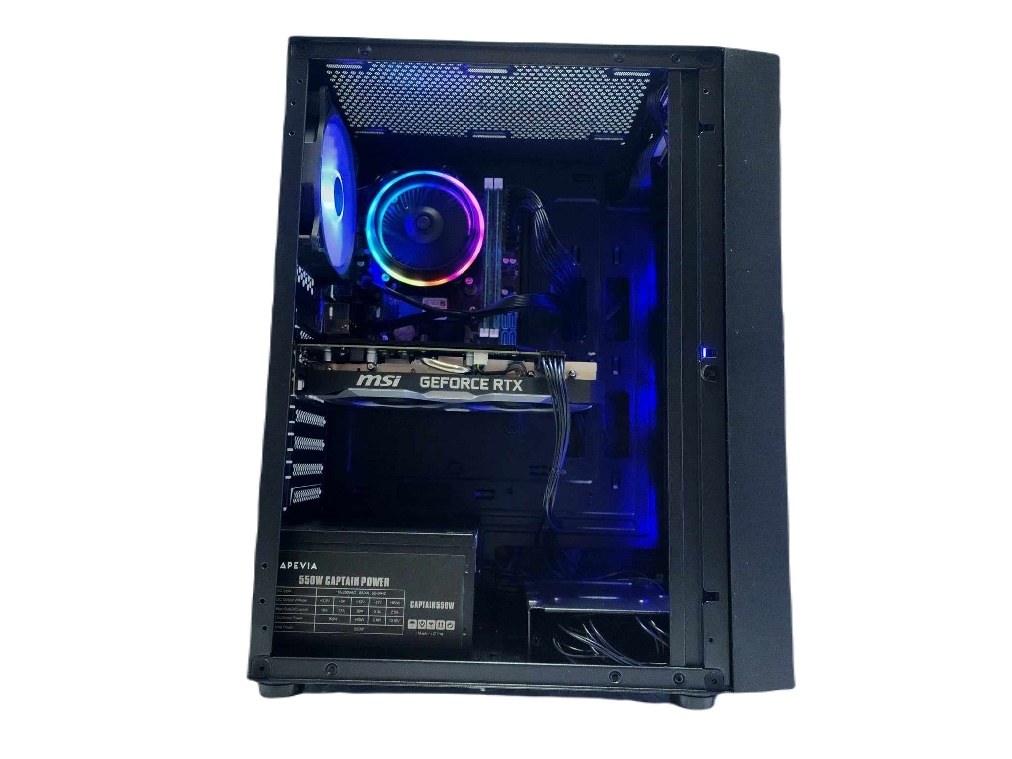 Gaming Desktop PC Computer Ryzen 3 1TB SSD 16GB NVIDIA 1660 SUPER WiFi Gamdias A520 - Geek Tech