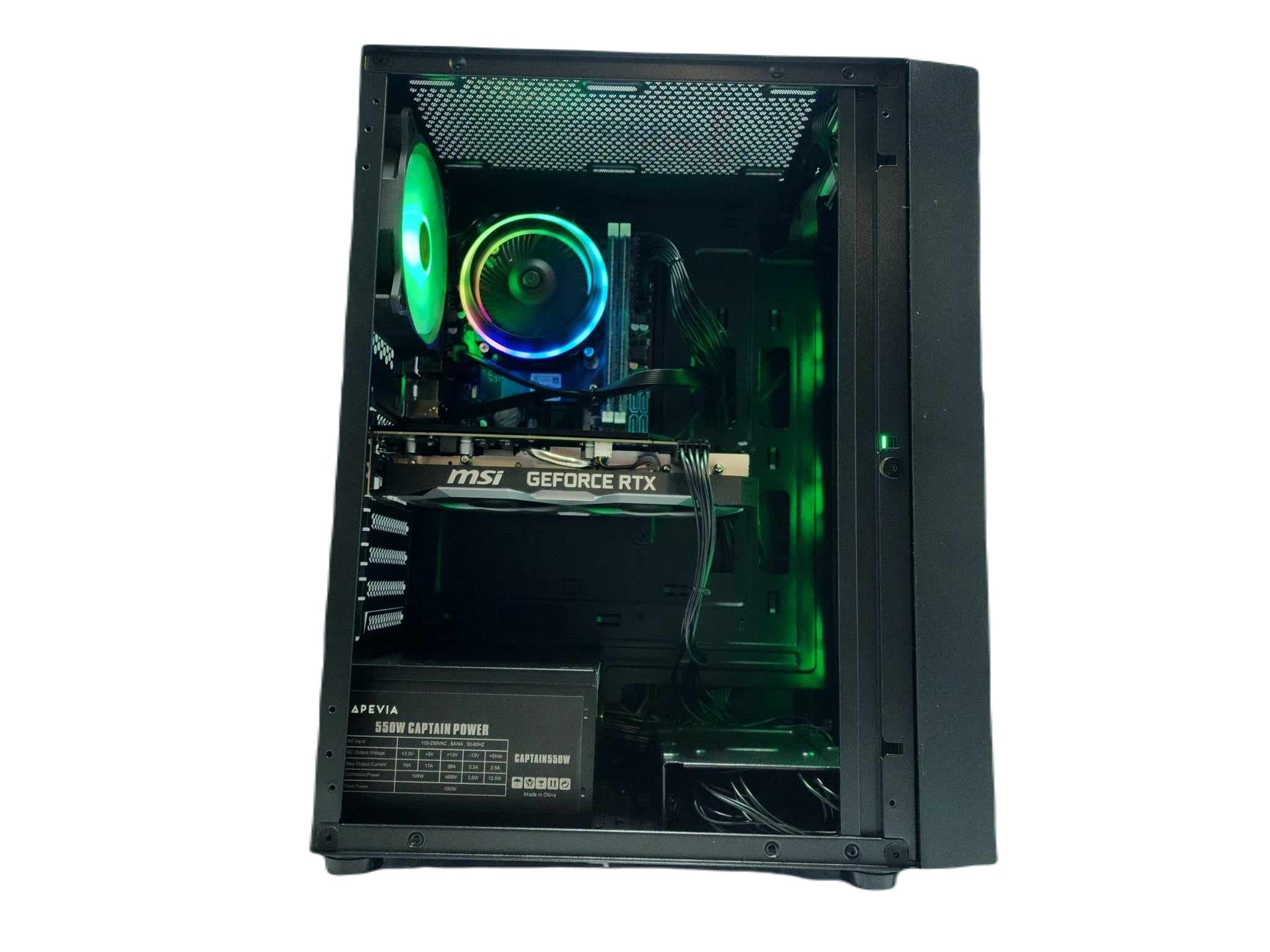 Gaming Desktop PC Computer Ryzen 3 1TB SSD 16GB NVIDIA GTX 1050 Ti WiFi Gamdias A520 - Geek Tech