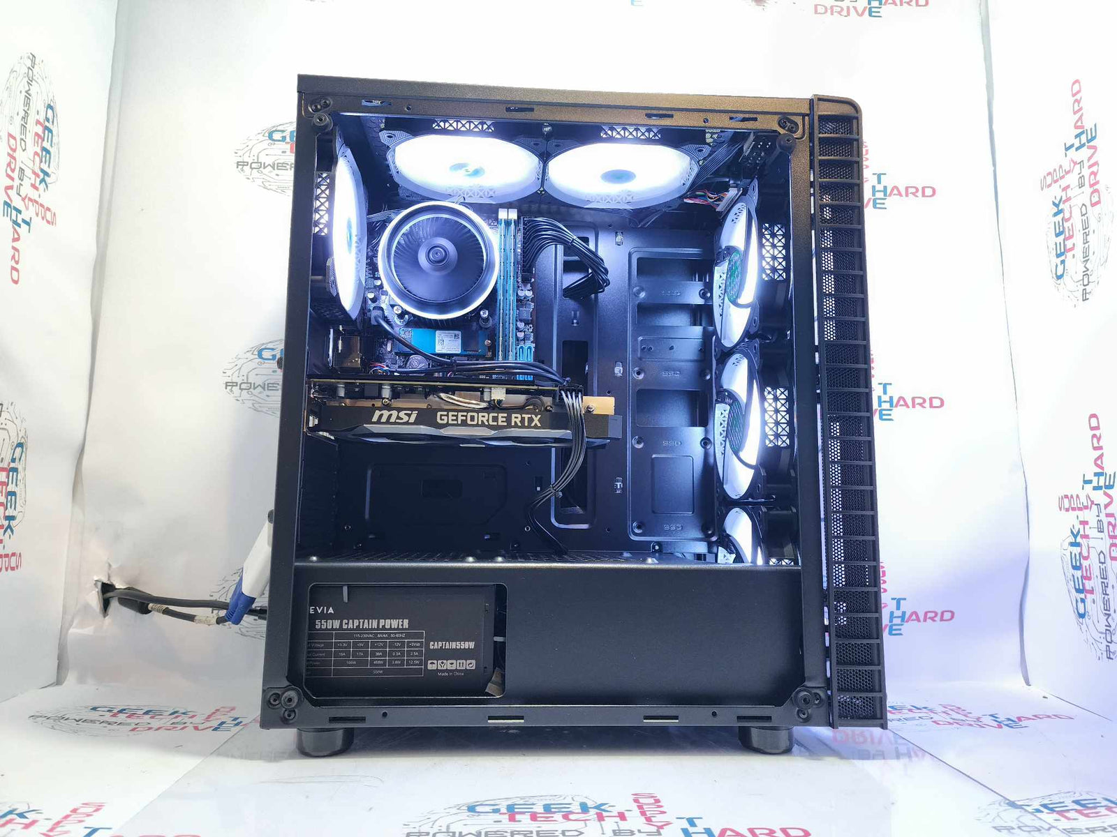 Gaming Desktop PC Computer Ryzen 3 1TB SSD 16GB NVIDIA GTX 1650 WiFi G05 - Geek Tech